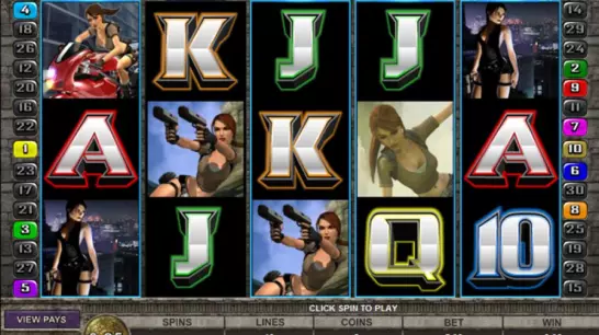 Tomb Raider slot with free spins